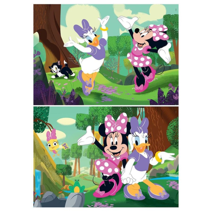 Clementoni DISNEY - Minnie & Daisy - 2 Set Puzzle 60P (24815)