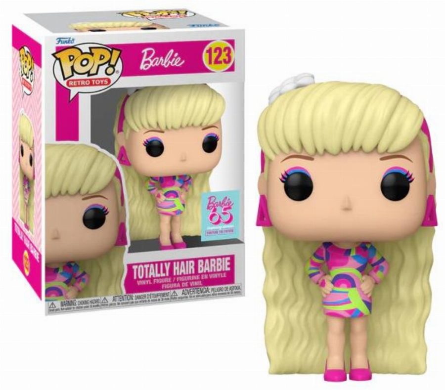 Funko Pop! Retro Toys: Totally Hair Barbie #123 Figure