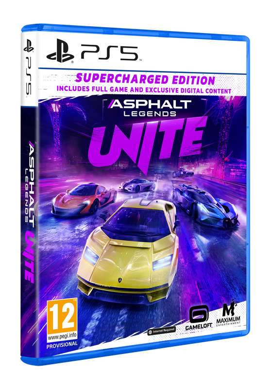 Asphalt Legends Unite Supercharged Edition PS5 NEW