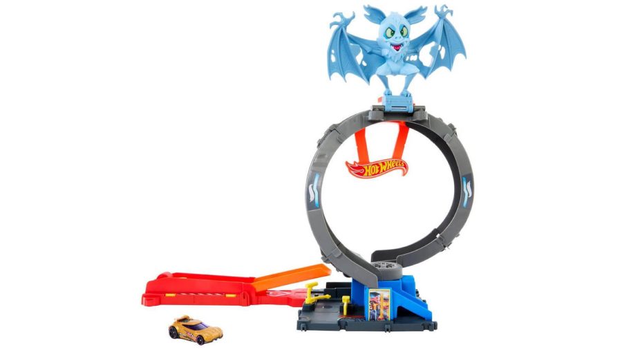 Mattel Hot Wheels City - Πίστα Νυχτερίδα Σετ Παιχνιδιού (HTN78)