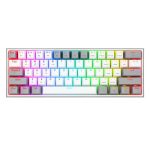 Redragon FIZZ K617-RGB White/Grey wired keyboard