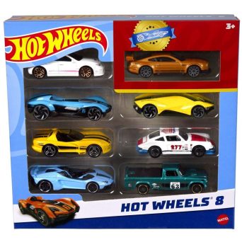 Mattel Hot Wheels: Hot Wheels 8 - Random Vehicles Set ('HPV78) (Διάφορα Σχέδια)