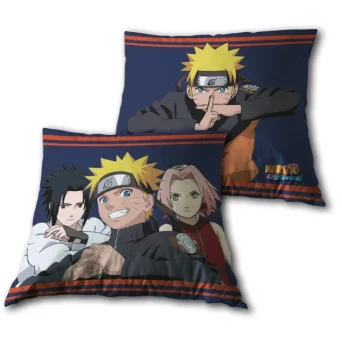 AyMax NARUTO SHIPPUDEN - Naruto, Sasuke & Sakura - Cushion 40X40cm (AYM-006NRT-CS40)