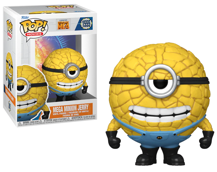 Funko Pop! Movies: Despicable Me 4 - Mega Minion Jerry #1555 Figure