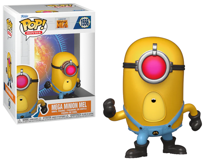 Funko Pop! Movies: Despicable Me 4 -Super Mel #1556 Figure