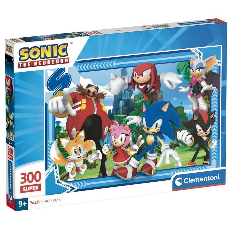 Clementoni SONIC - Super Sonic - Puzzle 300P (21729)