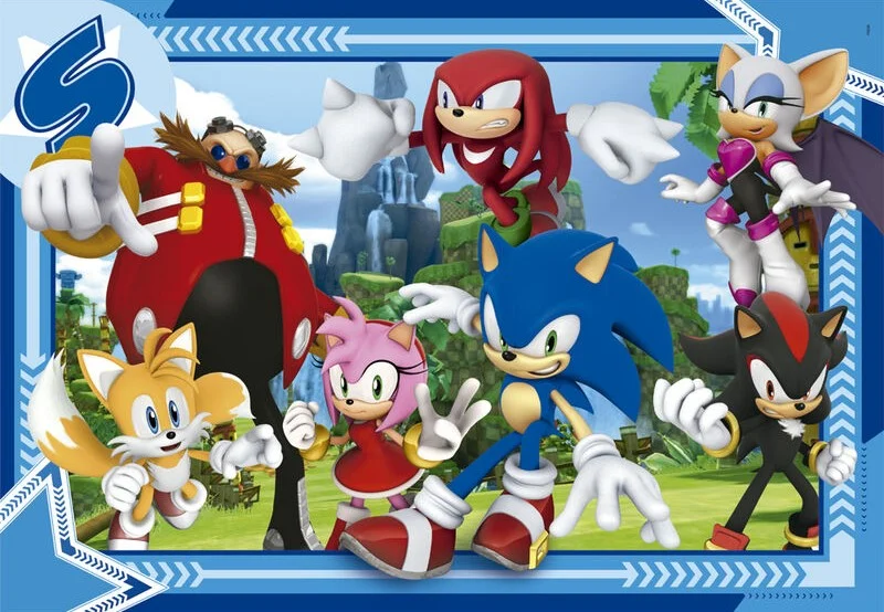Clementoni SONIC - Super Sonic - Puzzle 300P (21729)