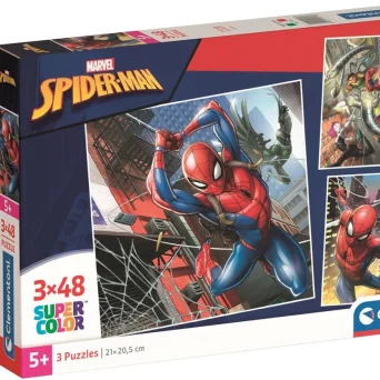 Clementoni Puzzle MARVEL - Spider-Man - 3 Set Puzzle 48P (25316)