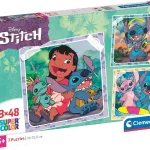 Clementoni Puzzle DISNEY - Lilo & Stitch - 3 Set Puzzle 48P (25321)