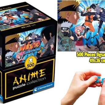 Clementoni NARUTO SHIPPUDEN - Confrontation - Cube Puzzle 500P (35517)