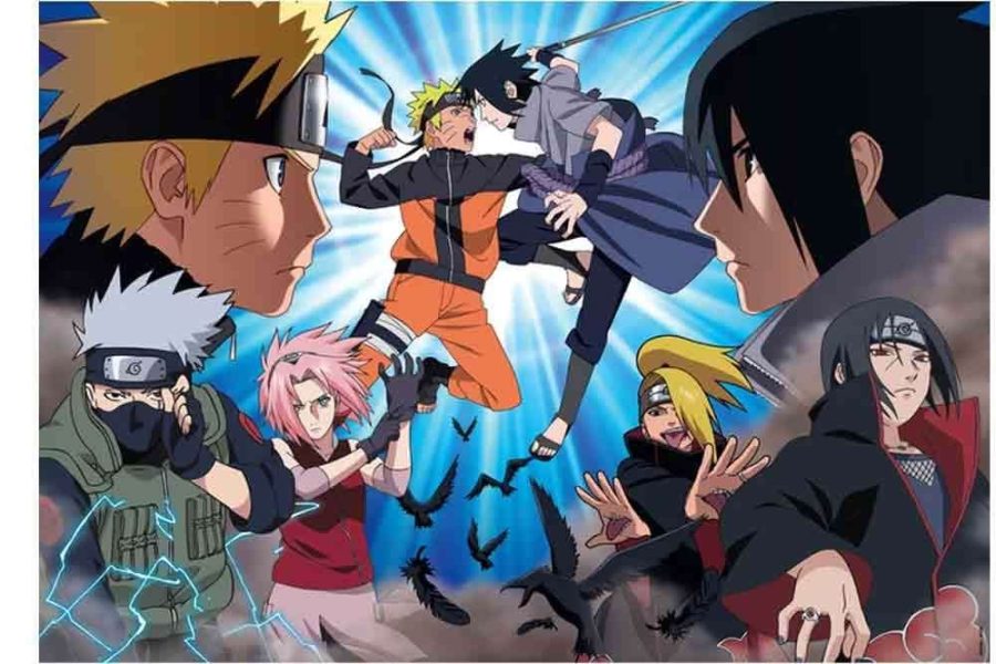 Clementoni NARUTO SHIPPUDEN - Confrontation - Cube Puzzle 500P (35517)