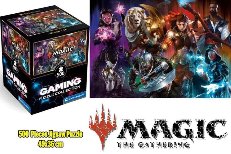 Clementoni MAGIC THE GATHERING - Mana Warriors - Cube Puzzle 500P (35563)
