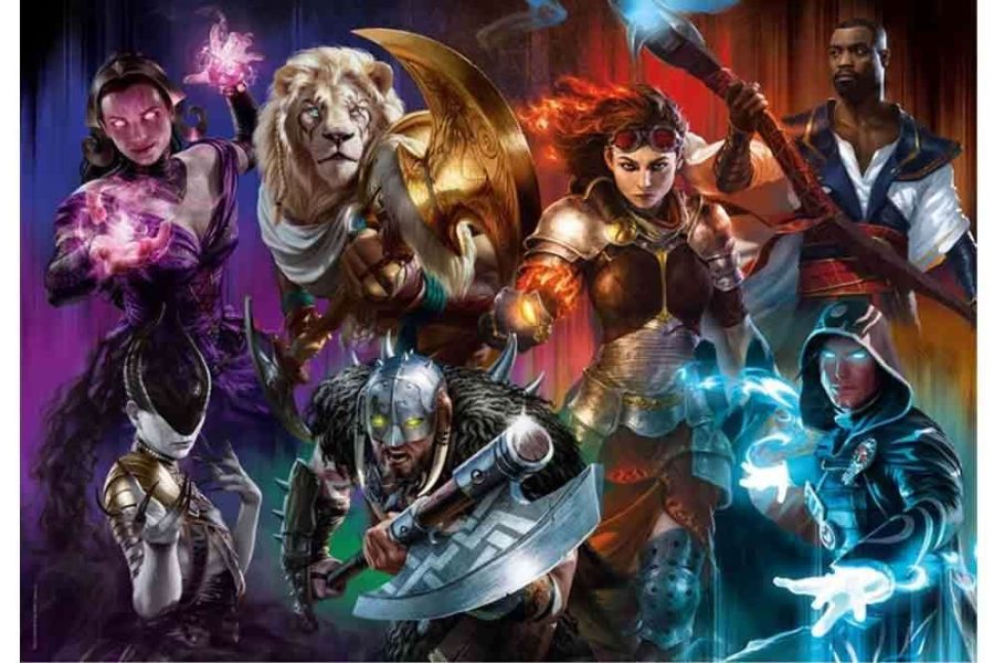 Clementoni MAGIC THE GATHERING - Mana Warriors - Cube Puzzle 500P (35563)