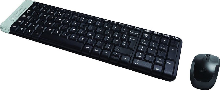 Logitech MK220 Desktop Combo GR (Black, Wireless) (LOGMK220)