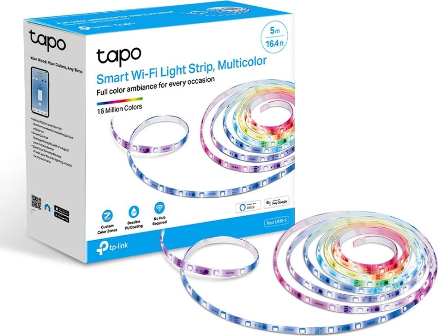 Tp-Link Tapo Smart Light Strip, Multicolor (TAPO L920-5)
