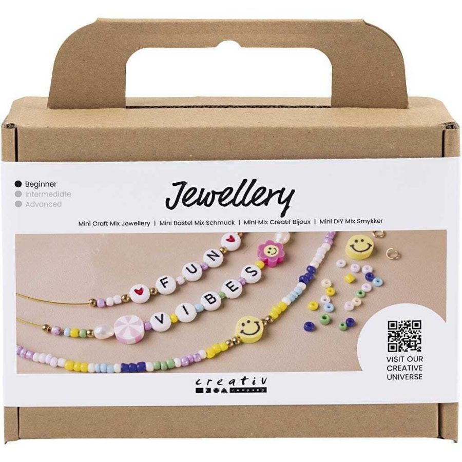 Creativ Company DIY Mix - Mini Jewellery - Necklaces (977617)