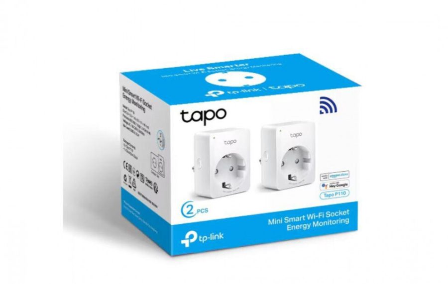 TP-LINK Tapo Mini Smart Wi-Fi Socket 2-Pack (TAPO P110(2-PACK)