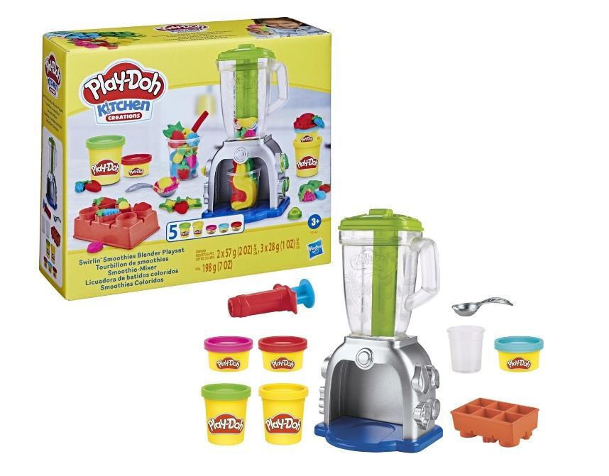 Hasbro Play-Doh - Swirlin' Smoothies Toy Blender Playset (F9142)