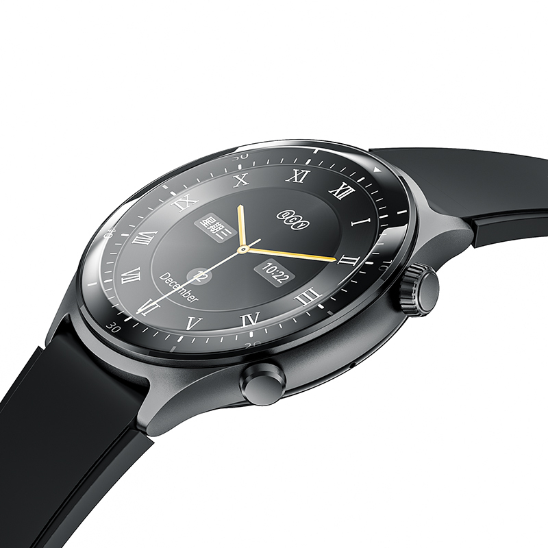 QCY Active GT S7 BT Call Watch Black – 3ATM Waterproof, 120 sports (Auto-detect Sport A.I.)