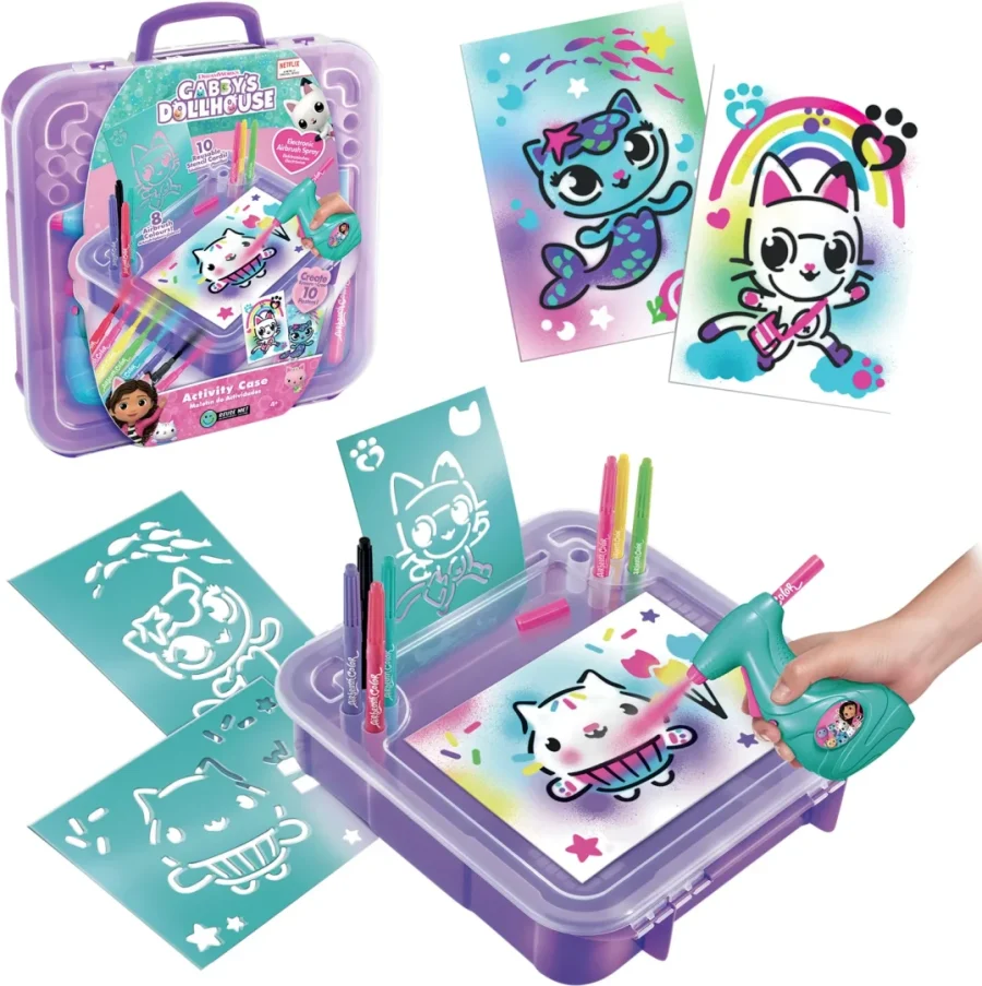 Canal Toys Airbrush Art - Activity Case - Gabby's Dollhouse (110241)