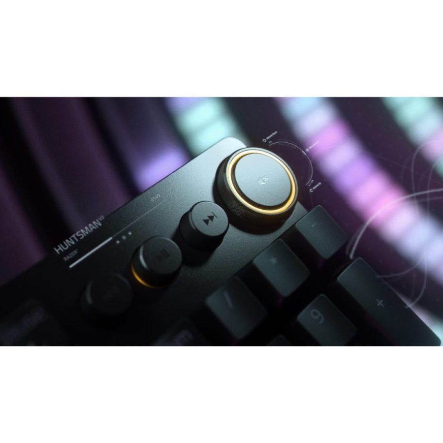 Razer Huntsman V2 – RGB Optical Gaming Keyboard (Linear Red Switch) – US Layout