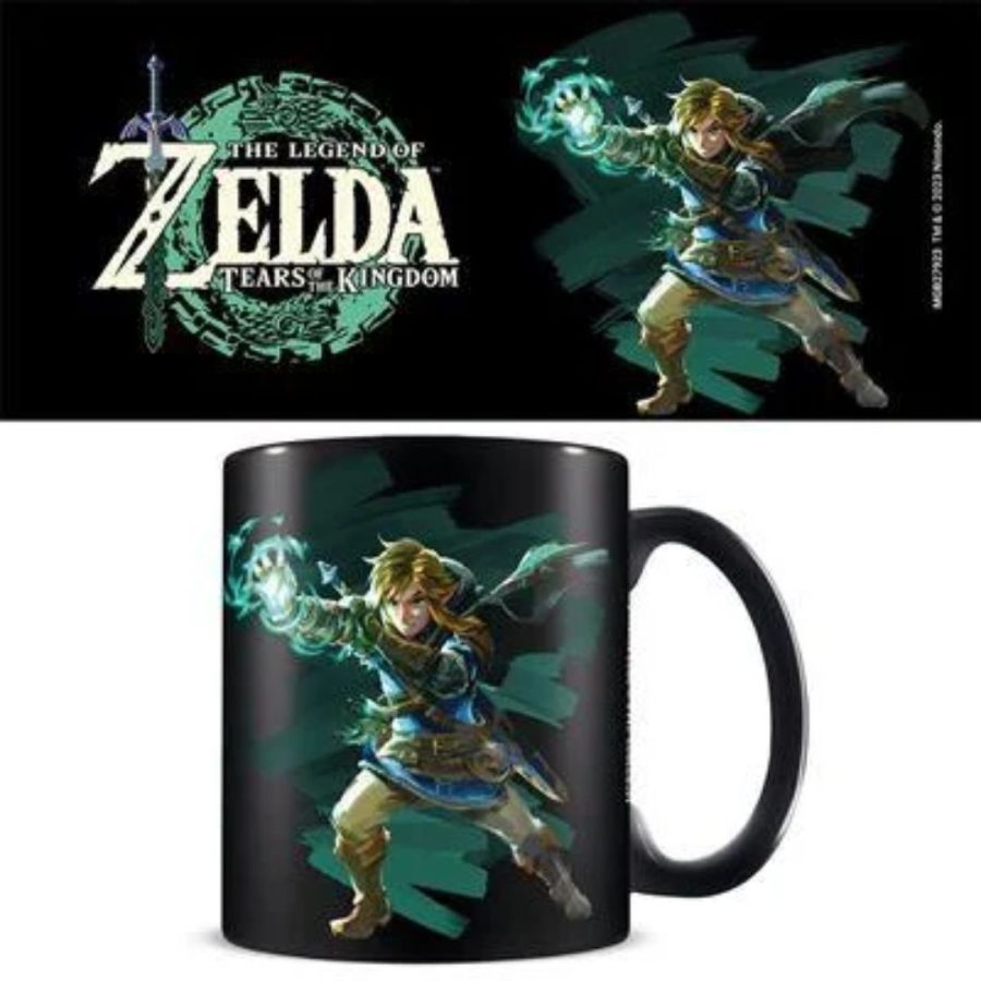 Pyramid Κούπα Legend of Zelda Tears of The Kingdom - Sacred Power - Black Mug 315ml (MGB27923)