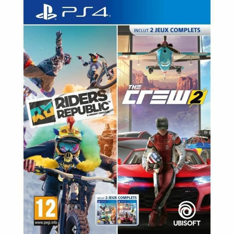Riders Republic + The Crew 2 PS4 NEW