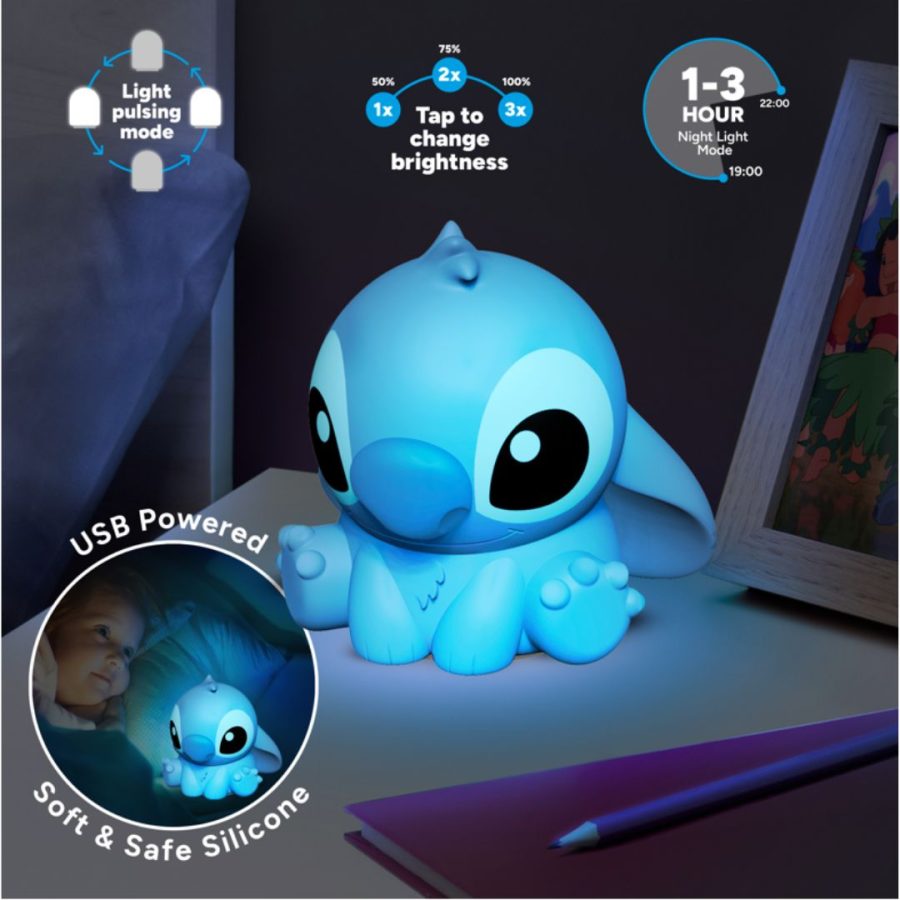 Paladone Lilo & Stitch - Stitch - Silicone Light Rechargeable 15cm (PP13693LS)