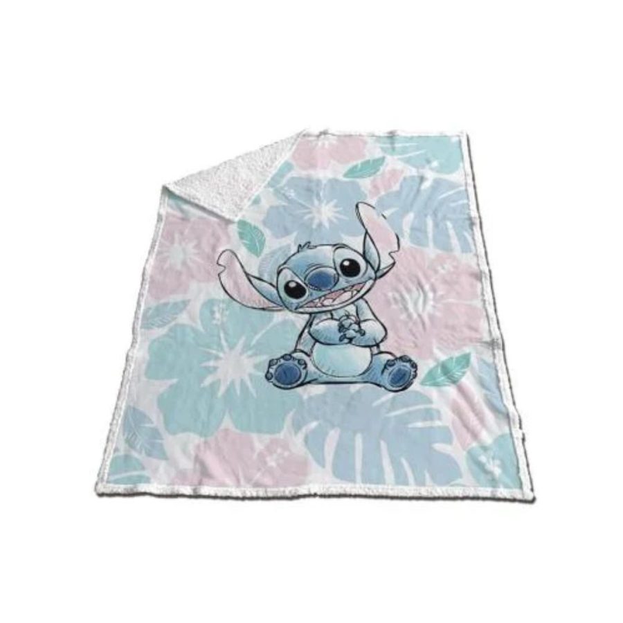 AyMax Κουβέρτα Lilo & Stitch Sherpa Blanket 130x170cm - Stitch