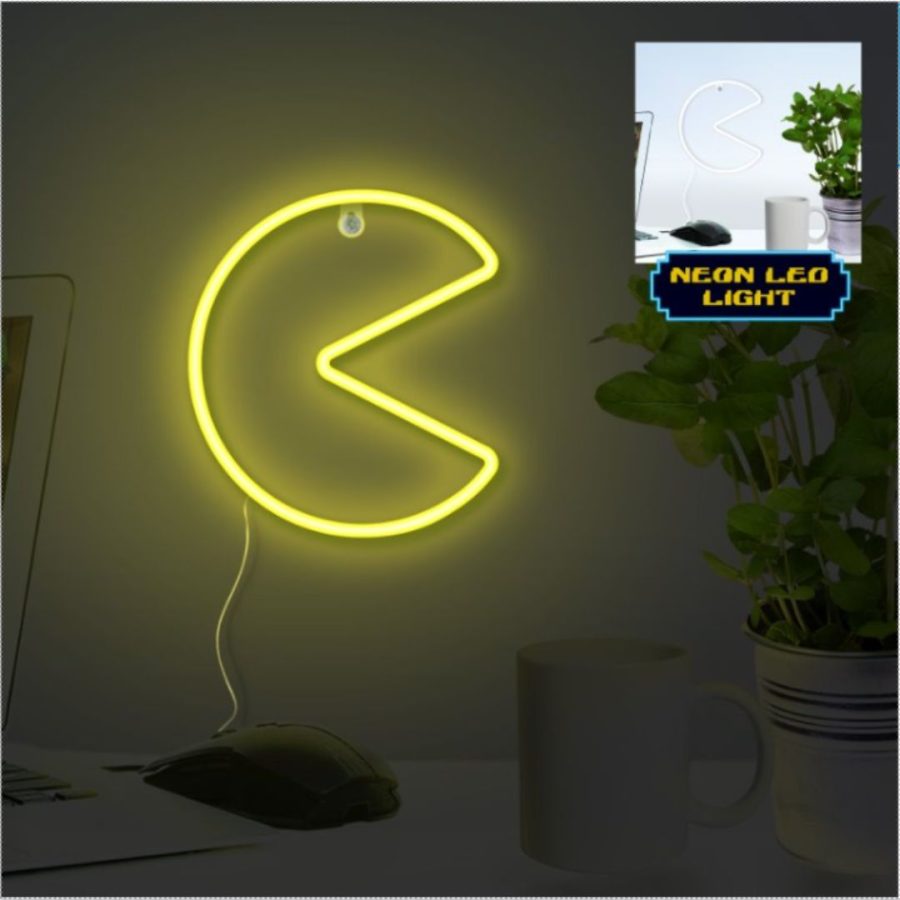 Paladone Φωτιστικό PAC MAN - Wall Mountable LED Neon Light (PP12624PMVN)