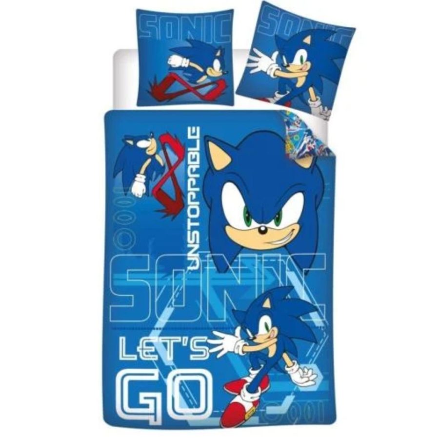 AyMax Sonic - Duvet Cover 140x200cm + 65x65cm - Let's Go (AYM-107SNC-DVP)