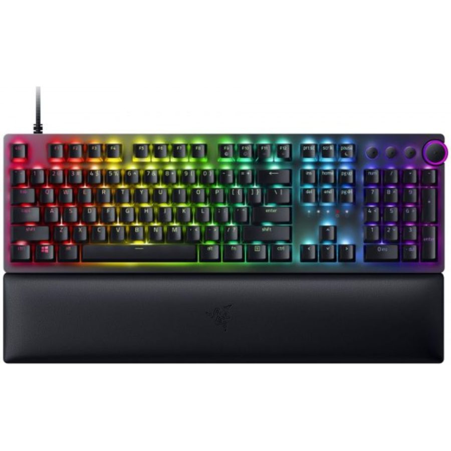 Razer Huntsman V2 – RGB Optical Gaming Keyboard (Linear Red Switch) – US Layout
