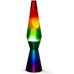 Total Gift Όμορφο διακοσμητικό φωτιστικό Lava Lamp Rainbow 36cm (XL1767)