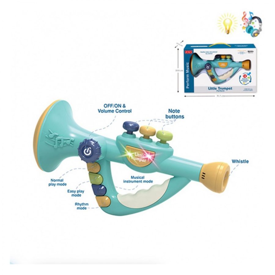 Martin Toys Bebe Τρομπέτα με Φώτα και Μουσική (RJ2866A)