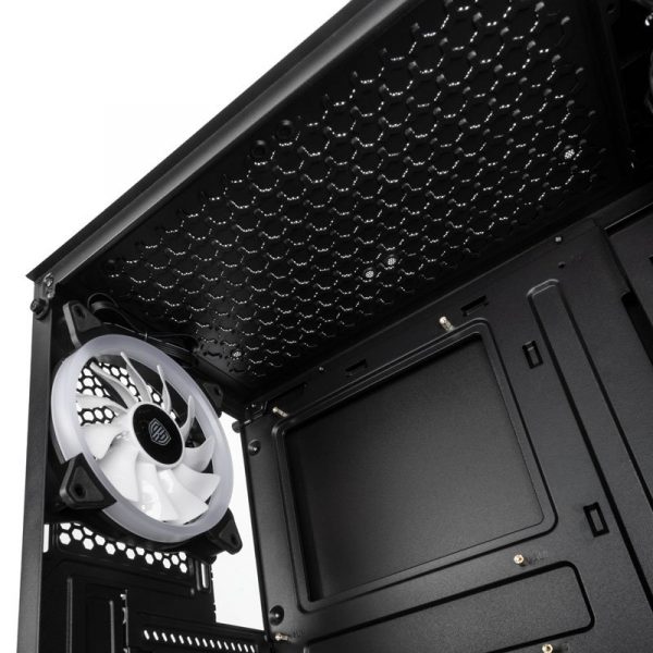 Kolink Observatory Lite RGB Midi-Tower – Tempered Glass – Black