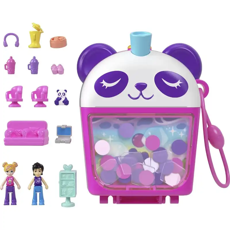 Mattel Polly Pocket: Polly Pocket 35th Bubble Tea Panda (HWN95)
