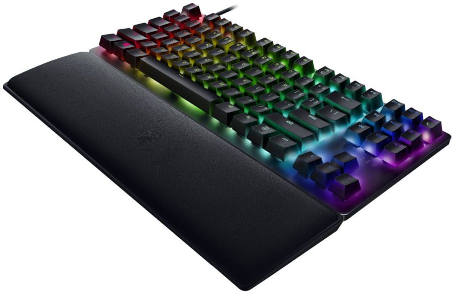 Razer Huntsman V2 Tenkeyless – RGB Optical Gaming Keyboard (Linear Red Switch) – US Layout