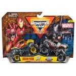 Monster Jam Σετ Αυτοκινητάκια Marvel 2 Pack - Iron Man vs War Machine (6070555)
