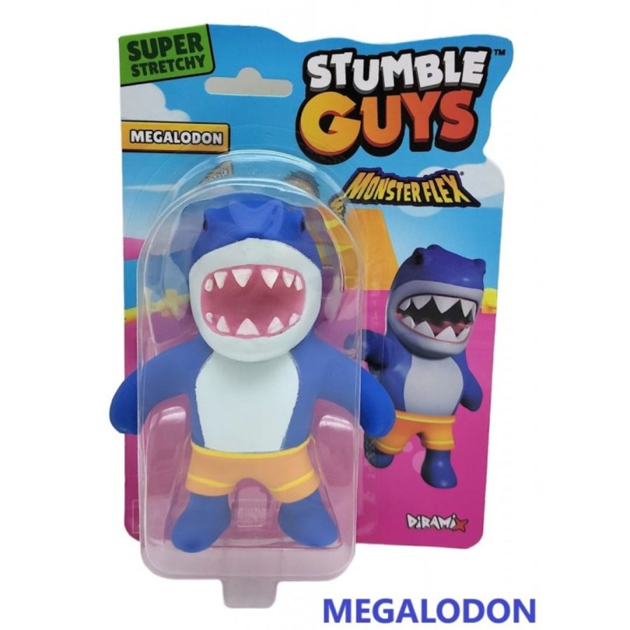 Monsterflex Stumble Guys asst. Megalodon (0440-3)