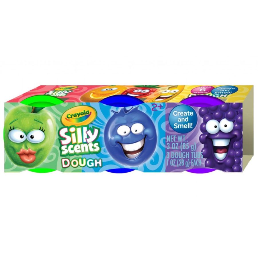 Crayola Silly Scents Dough σετ 3 τεμάχια (2233)
