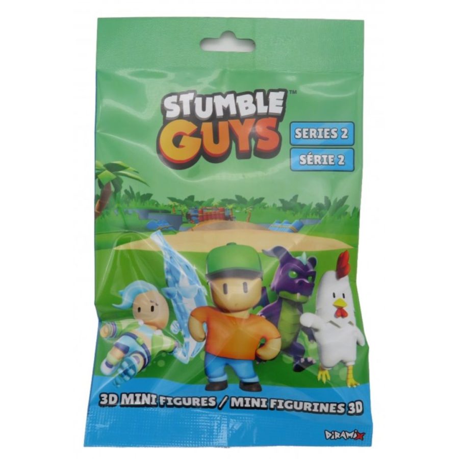 Stumble Guys 3D Mini Figures S. 2 foil bag (0437)