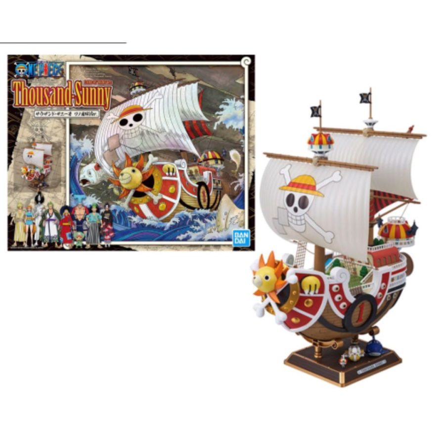 Bandai ONE PIECE – Model Kit – Ship – Thousand Sunny Land of Wanokuni Ver. Σετ Μοντελισμού 30cm