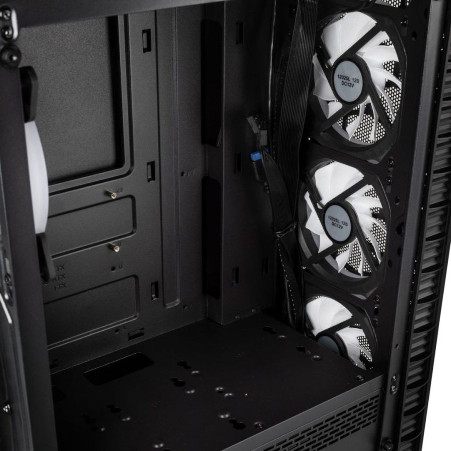 Kolink Observatory Lite Mesh RGB Mid-Tower – Tempered Glass – Black