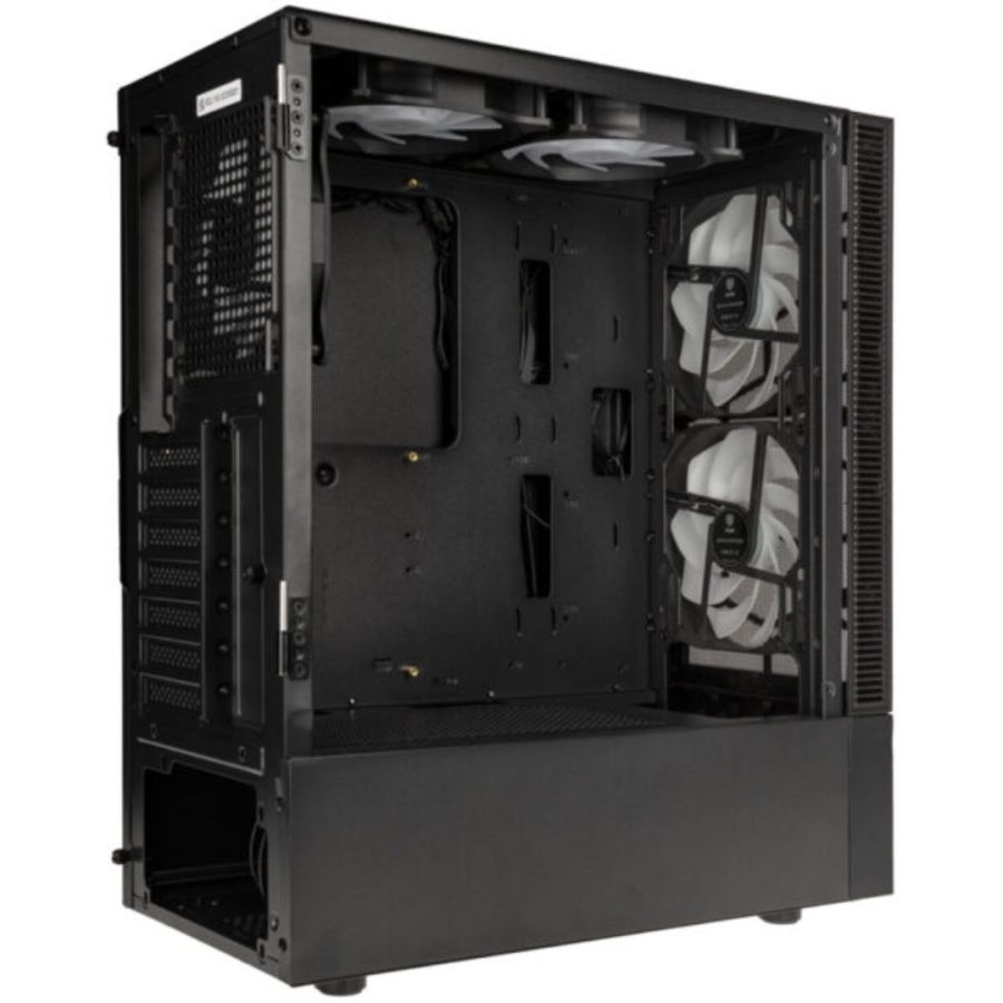 Kolink Observatory MX Mesh ARGB Midi Tower Case – Black (with 5 ARGB fans – 2x140mm & 3x120mm)
