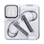 QCY Melobuds Neo White – TWS BT Earbuds with LED Display, Dual Connection, Anti-air calls 7h