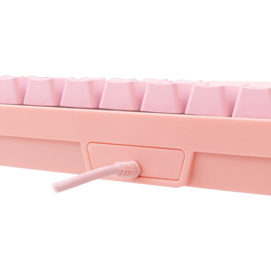 WHITE Shark RGB Gaming Membrane Keyboard RONIN PINK (GK-2201P)