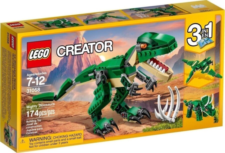 Lego Creator 3 in 1 Mighty Dinosaurs 31058