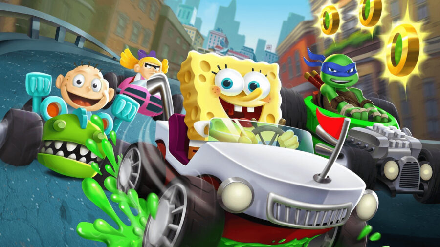 Nickelodeon Kart Racers 3 Slime Speedway PS4 NEW