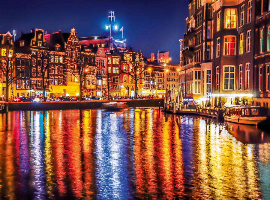 Clementoni Puzzle Amsterdam 500 Κομμάτια