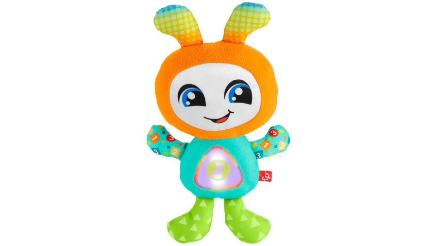 Fisher Price Ζωάκι Φωτεινούλης Dj από Ύφασμα με Ήχους (HRC42)